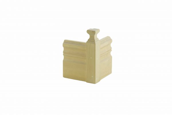 3003 - Baseboard Spindle Outside Corner (90 deg) - Image 3