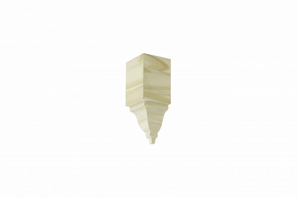4302-S90 - 3 1/2" Inside Corner Crown Block (90 deg)