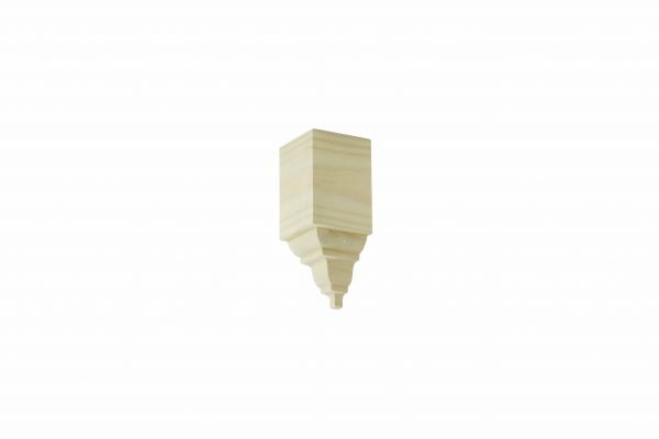 4303-S90 - 3" Inside Corner Crown Block (90 deg)