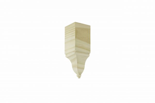 4312-S90 - 4 1/2" Inside Corner Crown Block (90 deg)