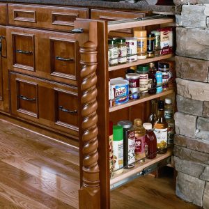 Cabinet Accessories - 6" Pullout Base Cabinet Organiser
