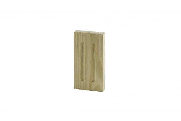 702A - 3" Fluted Baseblock