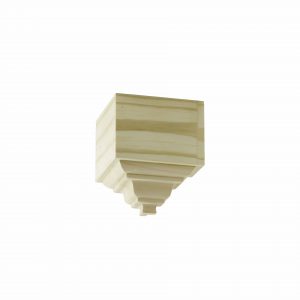 7303-S90 - 3" Outside Corner Crown Block