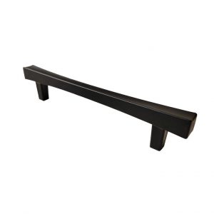 Transitional Matte Black Metal Cabinet Pull -7227