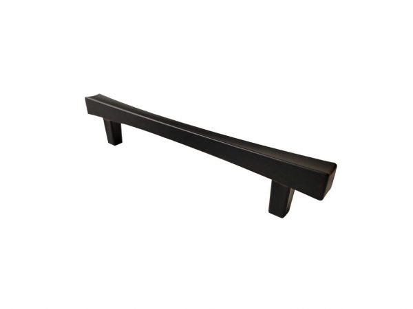 Transitional Matte Black Metal Cabinet Pull -7227