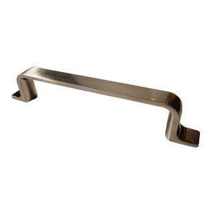 Contemporary Brushed Nickel Metal Cabinet Pull - 52003