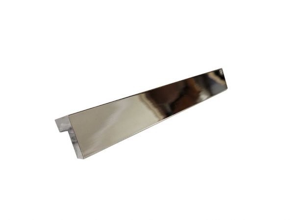 Contemporary Chrome Metal Cabinet Pull - 646
