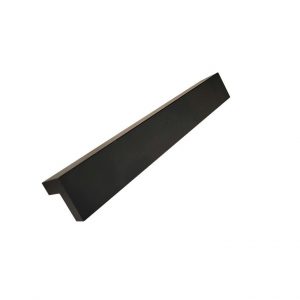 Contemporary Matte Black Metal Cabinet Pull - 646