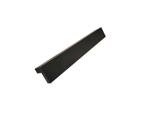Contemporary Matte Black Metal Cabinet Pull - 646