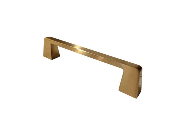 Contemporary Champagne Bronze Metal Cabinet Pull - 7340
