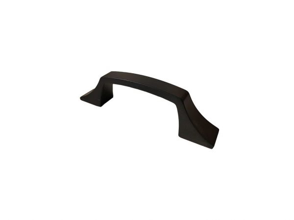 Transitional Matte Black Metal Cabinet Pull - 765