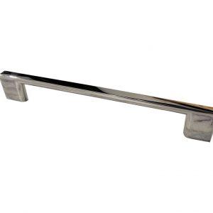 Contemporary Chrome Metal Cabinet Pull - 8160