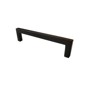 Contemporary Matte Black Metal Cabinet Pull - 873