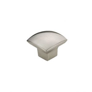Contemporary Brushed Nickel Metal Cabinet Knob - 8143