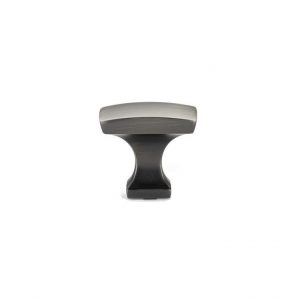 Transitional Antique Nickel Metal Cabinet Knob - 7653