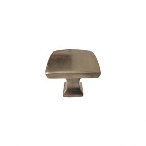 Transitional Brushed Nickel Metal Cabinet Knob - 7653