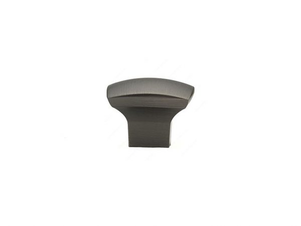 Contemporary Antique Nickel Metal Cabinet Knob - 8143