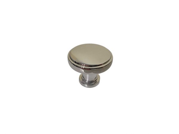 Contemporary Chrome Cabinet Knob - 8726