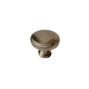 Contemporary Brushed Nickel Cabinet Knob - 8726