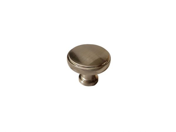 Contemporary Brushed Nickel Cabinet Knob - 8726
