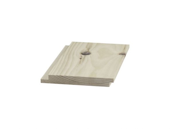 6" Pine Shiplap Appearance Grade Plank Siding