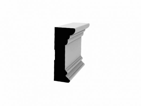 T500 - 3 3/4" MDF Header