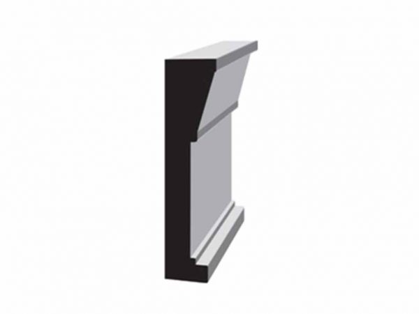 T5015 - 5 1/2" MDF Shaker Header