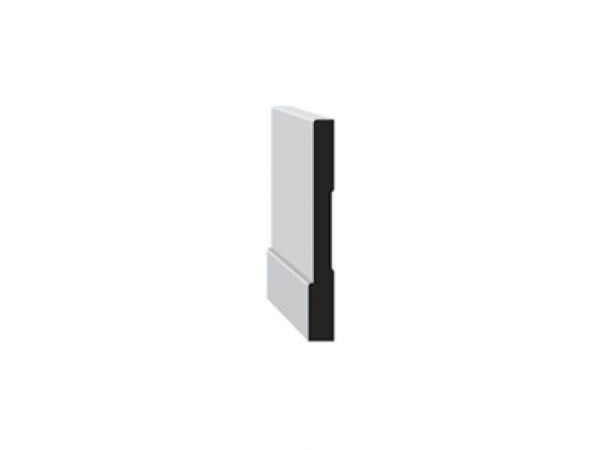 T374 - 5 1/2" MDF Shaker Baseboard