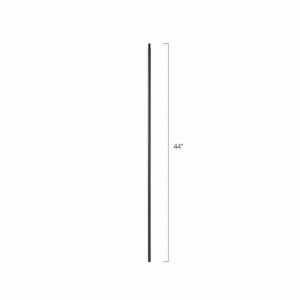 Bezdan - Wrinkled Black Square Spindle