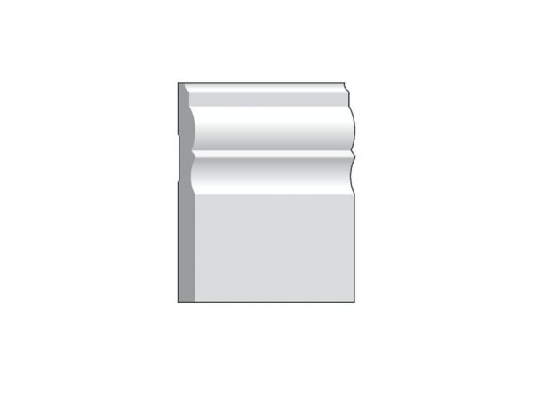 TNW40 - 4 7/8" MDF Citadel Baseboard