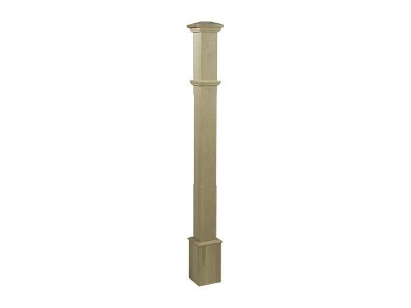 Stair Post - 3 1/4" Chamfered - Image 2