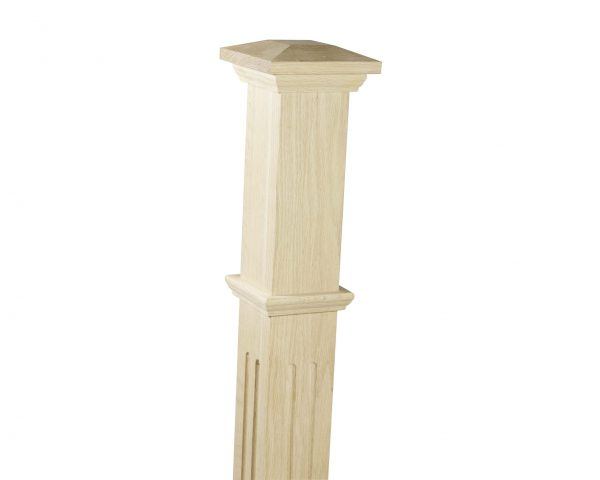 Stair Post - 3 1/4" Fluted