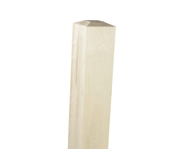 Stair Post - 4 1/2" Modern Plain with Beveled Top
