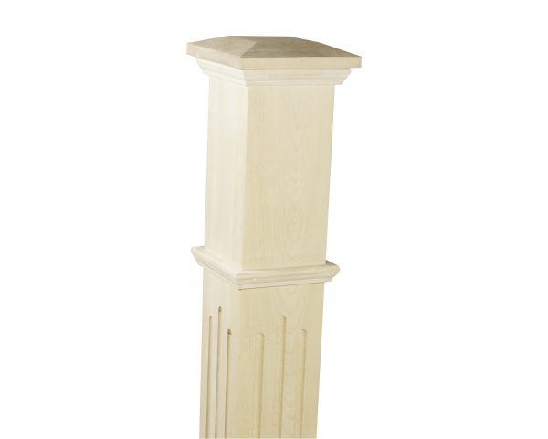 Stair Post - 4 1/2" Fluted