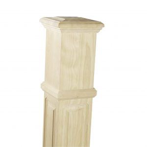 Stair Post - 5 1/2" Raised Panel