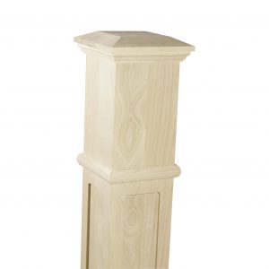 Stair Post - 5 1/2" Shaker Panel
