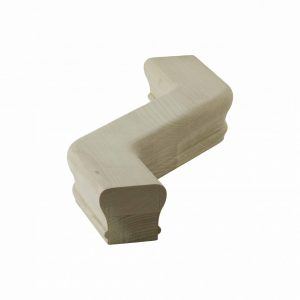 Handrail Fitting - 6" Offset - Right