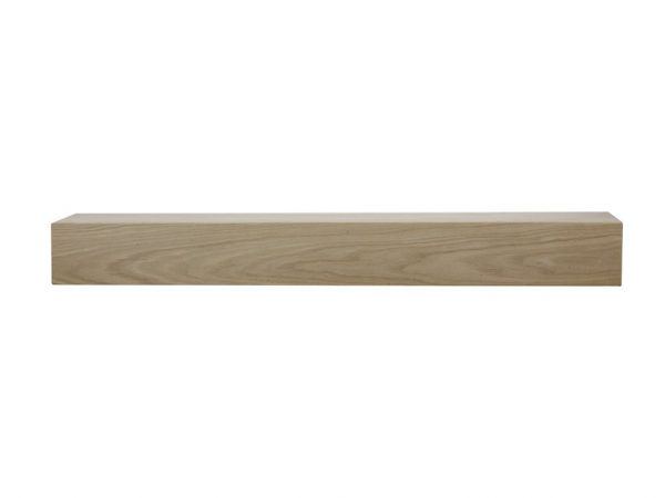 Floating Mantel in Oak (Raw)