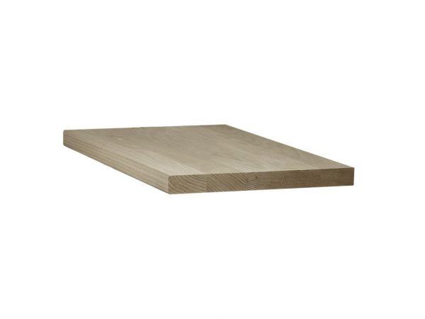 Solid Wood Tread with Modern Profile - 10 1/2"