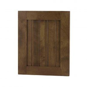 Cabinet Door Style - Raised Panel Shaker Recessed V-Groove