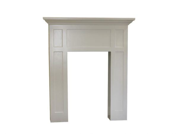 Shaker Panel Mantel in Birch (Painted)