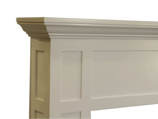 Shaker Panel Mantel in Birch (Painted) - Image 2