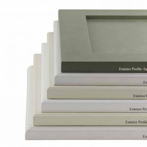 Cabinet Door Exterior Profile Options