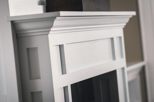 Shaker Panel Mantel in Birch (Painted) - Image 3